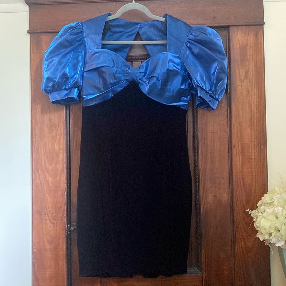 1980s gown by Jessica McClintock for Gunne Sax